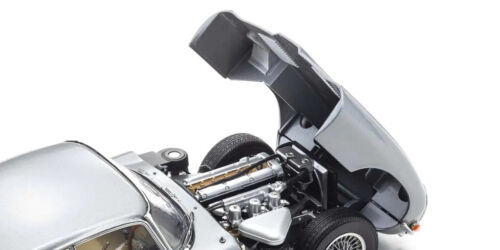 08954GM JAGUAR E-TYPE COUPE MK1 RHD 1961 GUN METAL - Bild 6 von 8