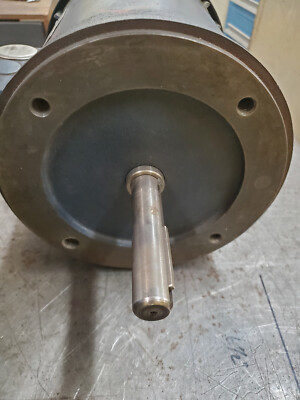 5 HP Single Phase LEESON Electric Compressor Motor 184t