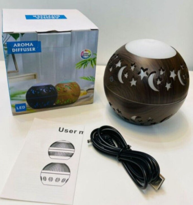 Diffusore Aromi Auto 2025 Con Proiettore Stelle - 100ml, 3 Modalità, Spegnimento Automatico