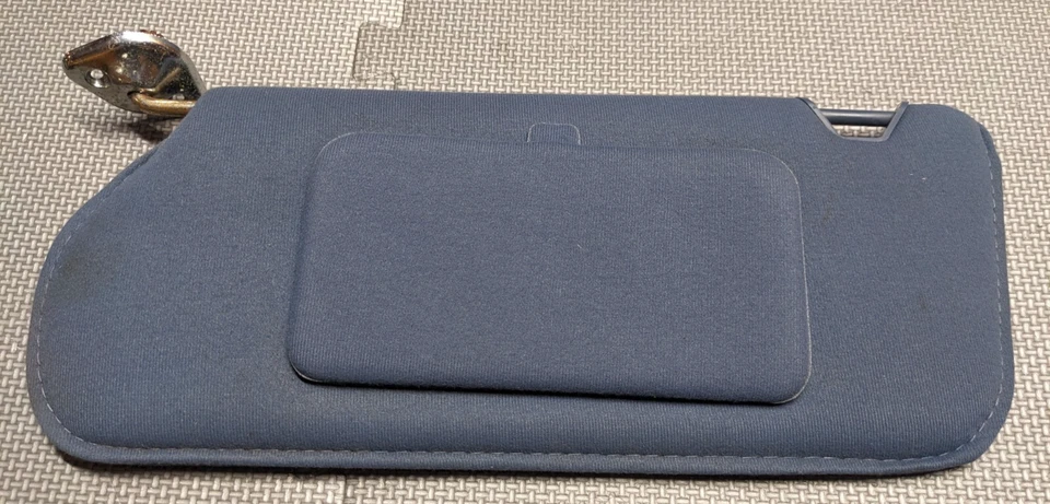 1985-1993 Ford Mustang синий ткани солнцезащитные козырьки пара OEM жесткий верх - Изображение 4 из 4