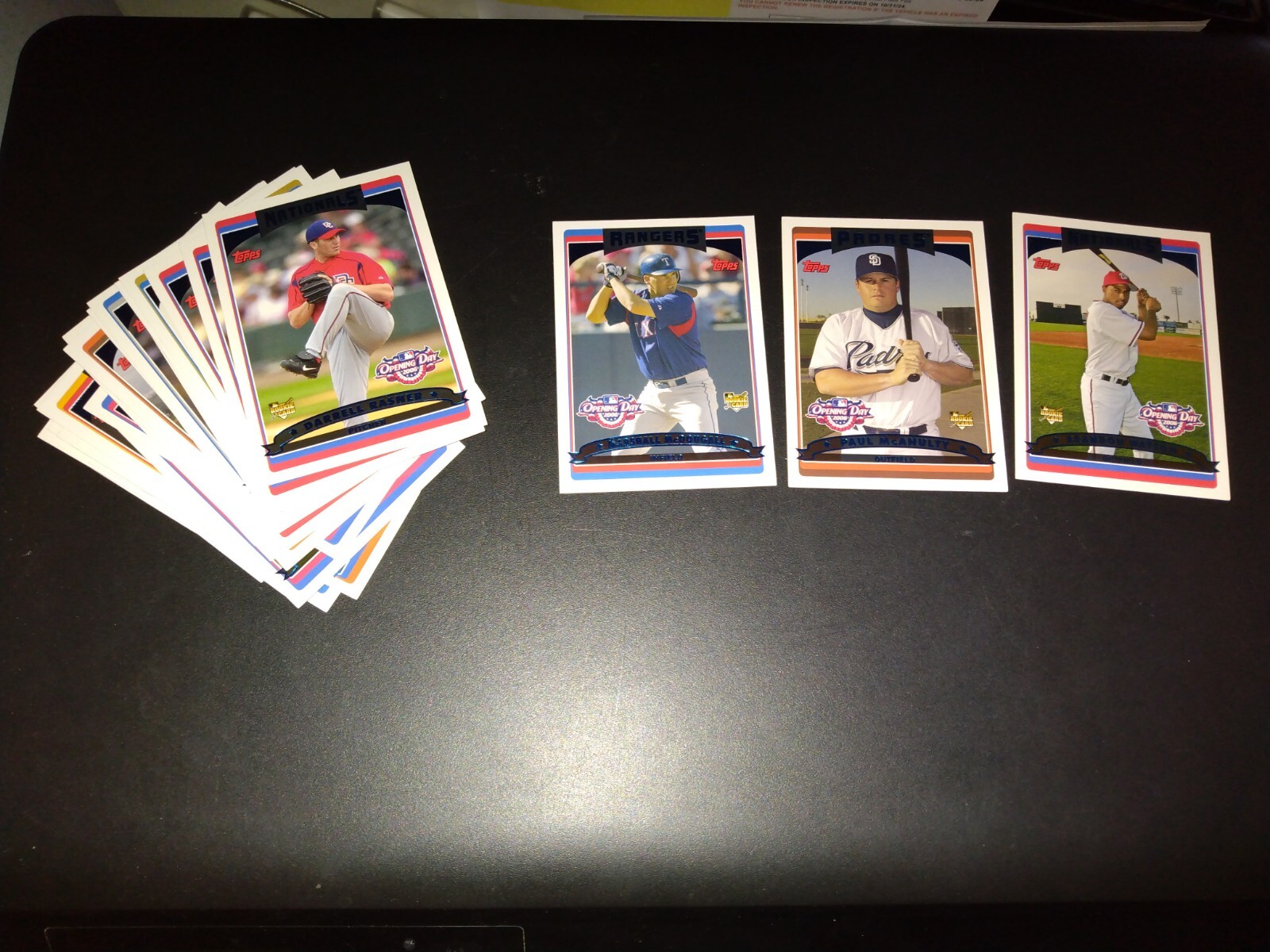 2006 Topps Opening Day Rookie Baseball Cards You Choose