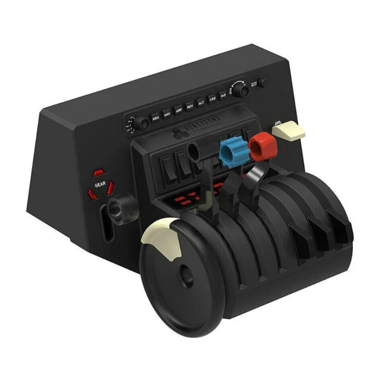 Yugo de controles de vuelo Honeycomb Alpha con paquete de cuadrante de acelerador Bravo Foto 4 de 4