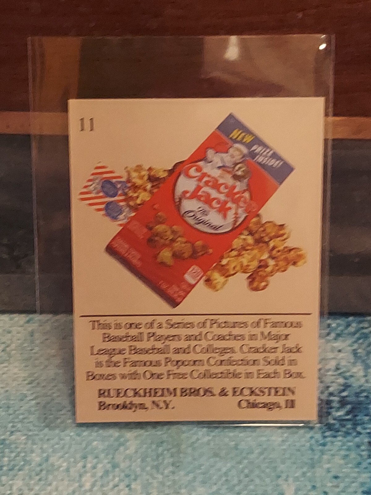  2021 Jackie Robinson Cracker Jack  card #11💥 free ship!