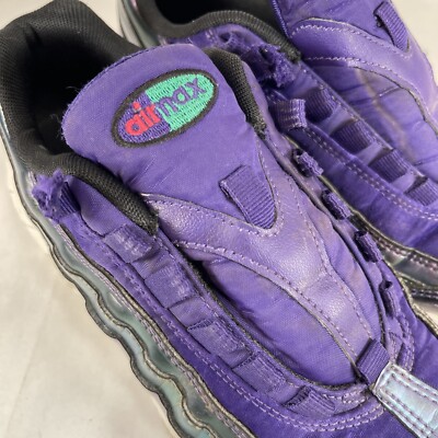 Nike Air Max 95 SE (GS) Metallic Purple Shoes Size 5.5Y Womens