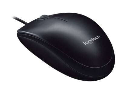 Original Logitech M90 Maus Computer Maus mit Kabel USB Computerzubehör PC Laptop