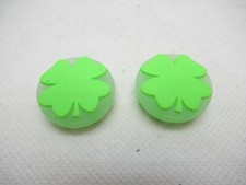  NEW TWO 2 WILSON "4 LEAF CLOVER" TENNIS RACQUET VIBRATION DAMPENERS