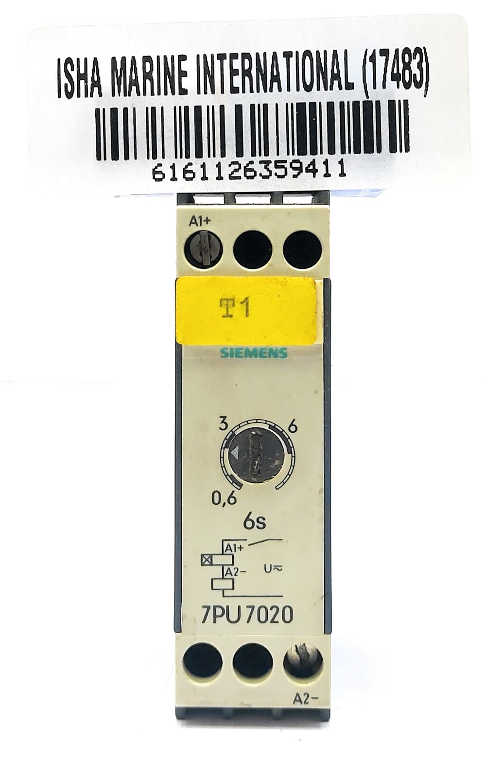 Siemens 7PU7020-1CM30 Relais Temporisateur 60-250V 50/60Hz