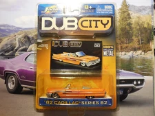 Jada Dub City 1962 Cadillac Series 62 Orange #082 Caddy 2004 1:64 OLDSKOOL RR