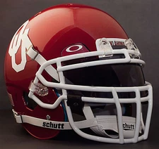 *CUSTOM* OKLAHOMA SOONERS NCAA Schutt XP Authentic GAMEDAY Football Helmet