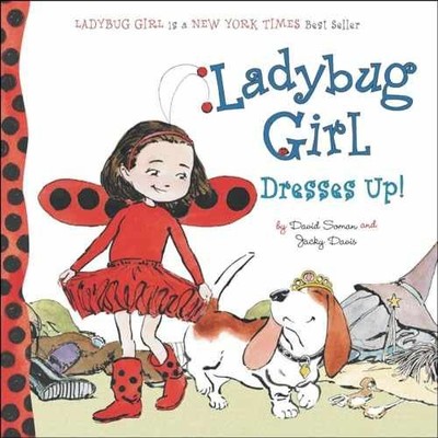Ladybug Girl Dresses Up! - Board book, by Davis Jacky - Very Good