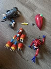 Vintage Digimon Action Figure Transforming Toy Lot  Parts Not Complete Figures!