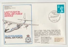 3/5/1977 UK GB Flown Cover - Last Flight in Royal Air Force Service - No.53 Sqn