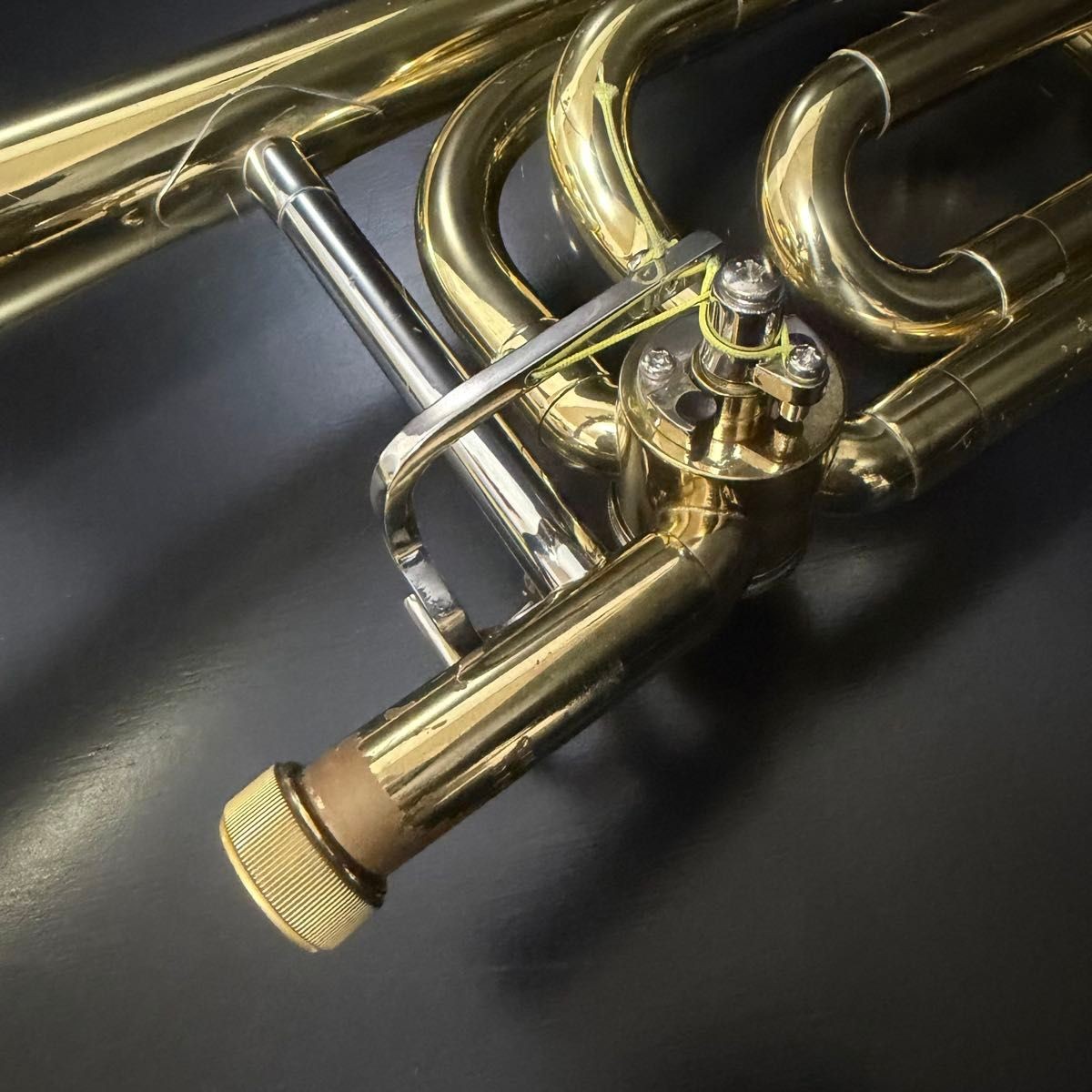 YAMAHA YBL-322 Bass Trombone Used With Hard Case Mouthpiece | eBay