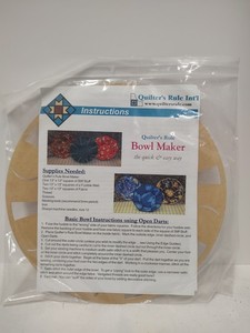Quilter's Rule Bowl Maker New