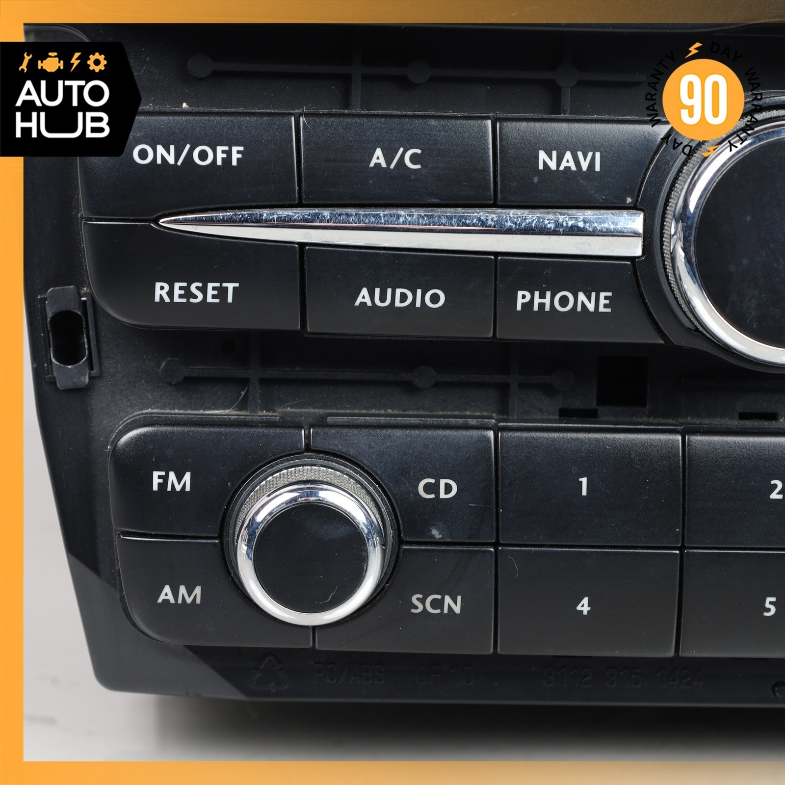 Bentley Continental GT 2003-2007 Head unit P/N 3W0035008