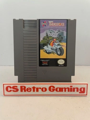 Thundercade (Nintendo NES) Authentic Cleaned Tested Working