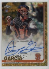2019 Topps Chrome Rookie Gold Wave Refractor 36/50 Aramis Garcia Auto 13iq