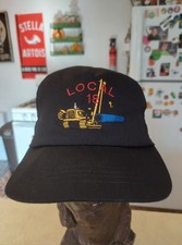 Vintage Operator Engineer Union Local 18 Snapback Hat Crane Construction USA