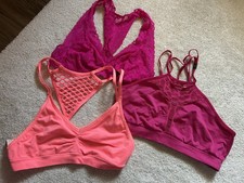 3 Pack Victoria's Secret Bralettes Small NWT