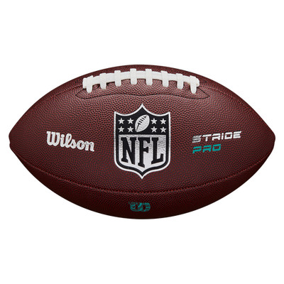 Wilson NFL Football Stride Pro Gen Green official size WF3007101XBOF, Size 9
