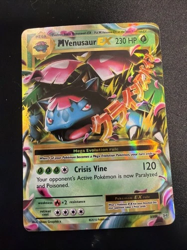 Pokémon TCG M Venusaur EX XY Evolutions 2/108 Mega Holo Rare