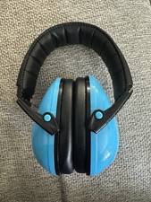 ProCase Blue Black Adjustable Headband Ear Muffs Plastic Foam