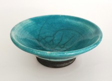 Schöne lebendige blaue Raku Studio Keramik S...