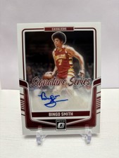 2024-25 Panini Donruss Optic Signature Series Bingo Smith Cavaliers Auto #SS-BNG