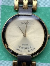 Paolo Gucci Two Tone Quartz Watch