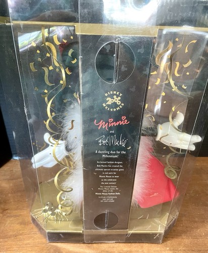 DISNEY Limited Edition Collector's - 2000 Millenium Minnie - Bob Mackie READ - Picture 5 of 6