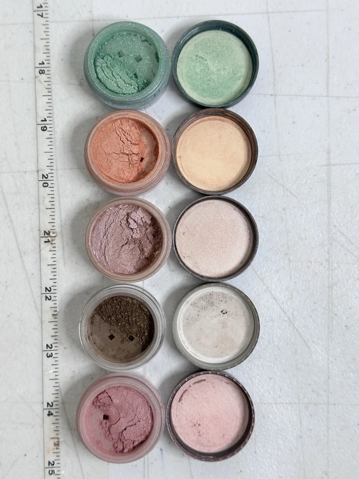 bareMinerals 5pc Lot Key Lime Gold Mine Paradise Hint bare skin Rare Glimmer - Image 2 of 4