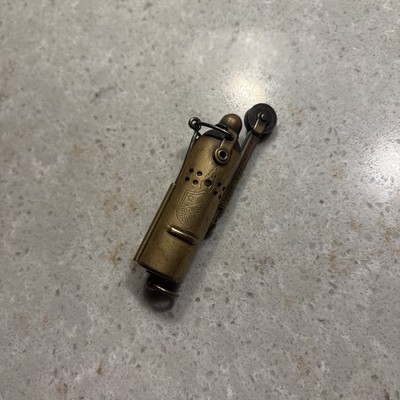 Vintage Bowers Cigarette Trench Brass Lighter Kalamazoo Michigan