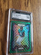 2023 Panini Prizm #348 Tank Bigsby RC Green Wave Rookie CGC Gem Mint 10 Pop 1