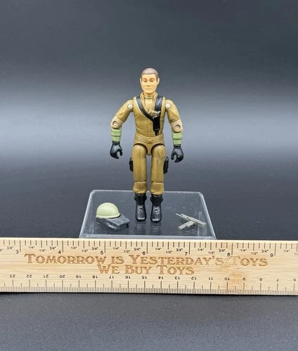Vintage 1983 GI Joe STEELER Crankcase Python Tropper For Pame_7461