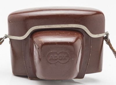Adox Bereitschaftstasche Fototasche Kameratasche camera case in Braun brown für 
