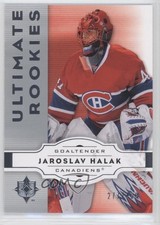 2007-08 Ultimate Collection Ultimate Rookies 277/499 Jaroslav Halak #63 0f8