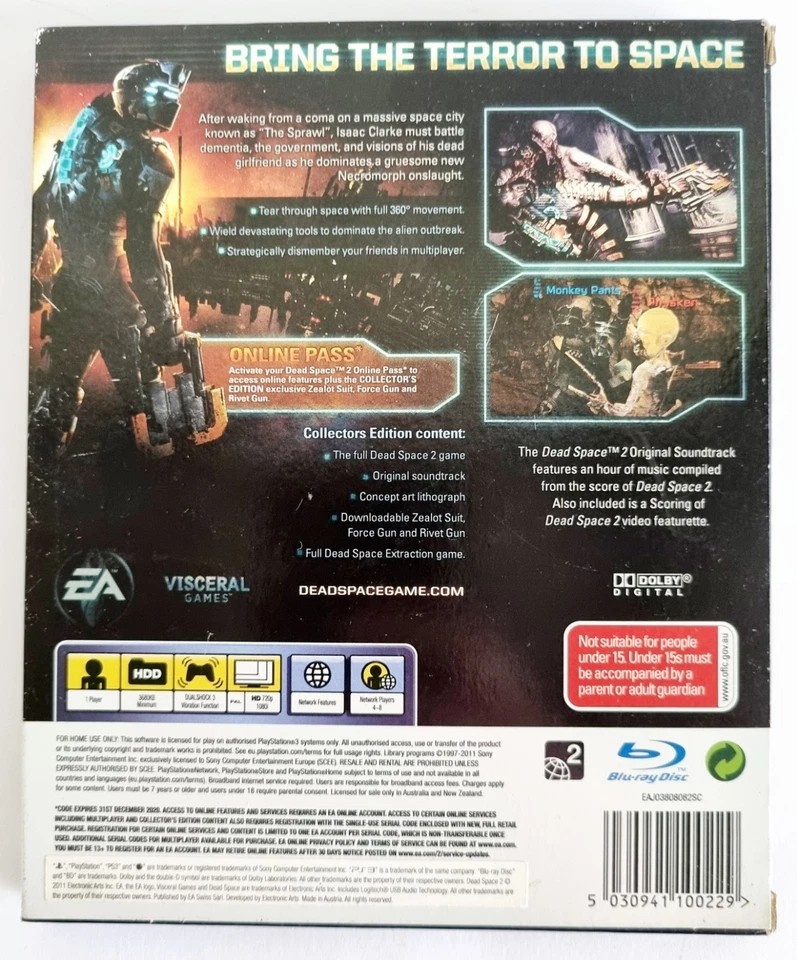 Dead Space 2: Collector's Edition Digipak | Sony Playstation 3 PS3 - Image 2 of 4