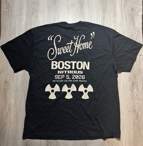 Don Toliver Octane Tour Nitrous Sweet Home Boston Size XXL Brand New SOLD OUT