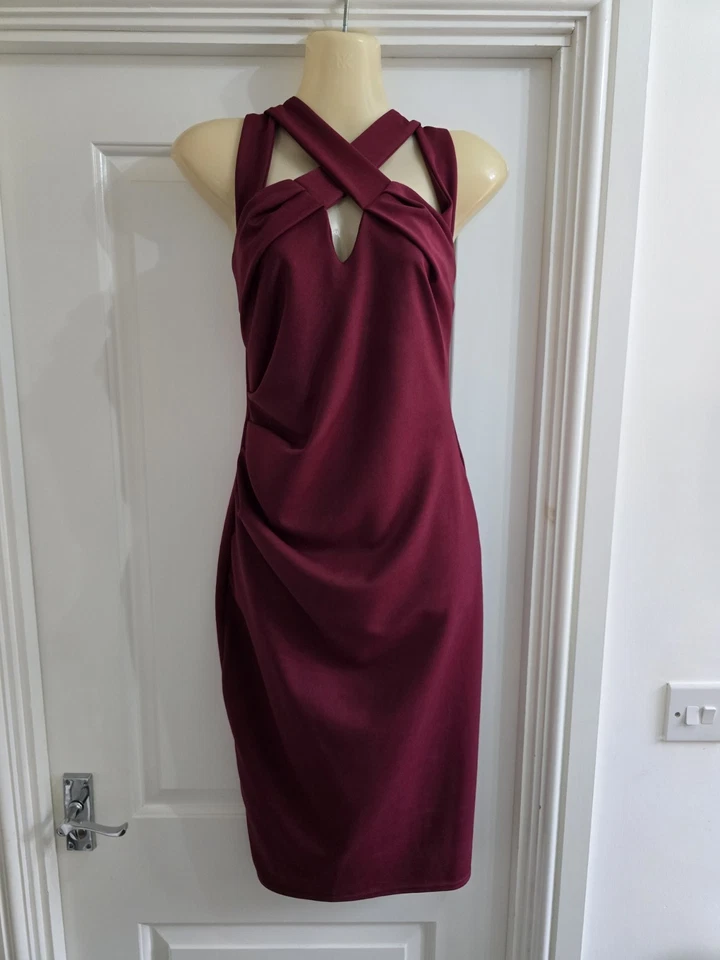 Gorgeous Cocktail Dress Size 14. Ideal for Christmas Party New Year. Worn Once - Image 2 of 4