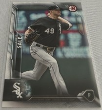2016 Bowman Baseball Chris Sale Chicago White Sox base card #23