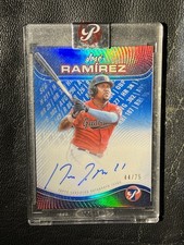 JOSE RAMIREZ 2024 Topps Pristine Production Auto 44/75 PPA-JRA
