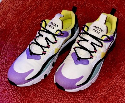 Nike Air Max 270 React Multicolor Sneakers Shoes Sz Womens 8.5 M / 7Y BQ0103-101