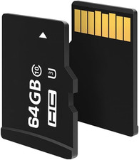 64GB Micro Sd Card with Adapter, up to 100Mb/S Read Speed, UHS-I U3 Class 10 Mem