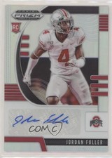 2020 Panini Prizm Draft Picks Rookies Silver Jordan Fuller #212 Auto 4f5