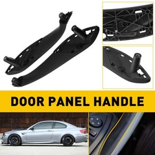 Tirador de puerta delantera interior izquierda + derecha negro para BMW F30 F34 F35 2012-2018