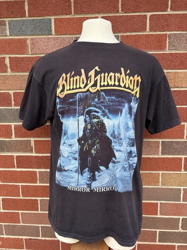 Vintage Blind Guardian Mirror Mirror Metal Band T-Shirt Black Large Men’s
