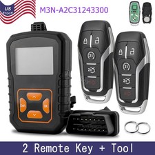 2 For 2016 2017 Ford Edge Explorer Mustang Remote Key Fob 5btn Programmer Tool