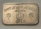 Vintage Keep Me And Never Go Broke 1 Troy Ounce .999 Silver Bar