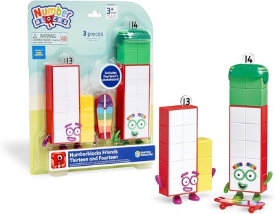 Numberblocks Thirteen and Fourteen Figurenpaket