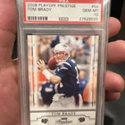 2008 Playoff Prestige Tom Brady #56 PSA 10 Trusted Seller